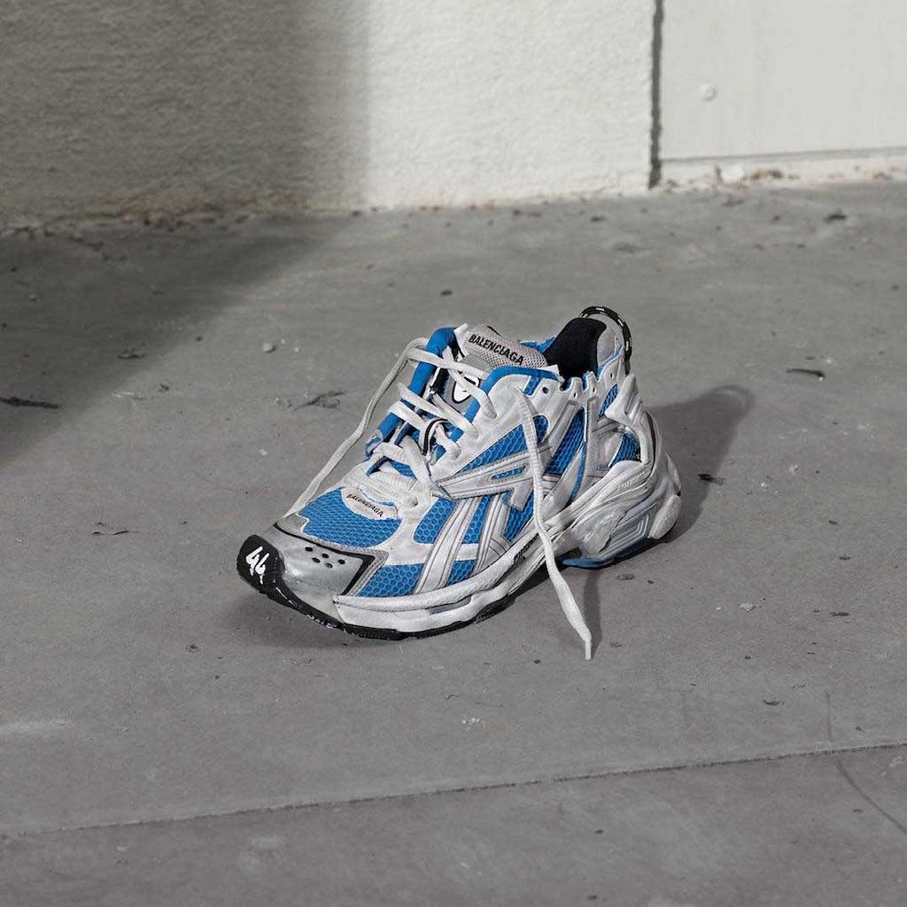 Balenciaga Track Runners Blue Original São Paulo #47 Balenciaga Track Runners Blue Original São Paulo